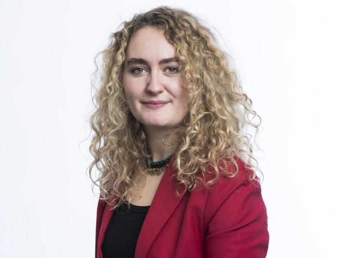 Portræt af Maria Sofie Petersen